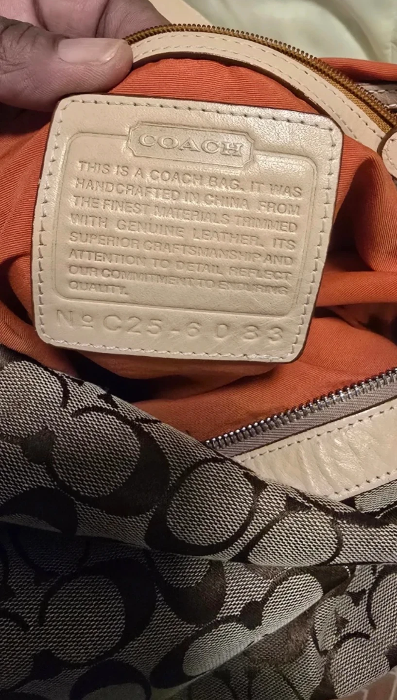Coach Monogram Shoulder Bag - photo 2