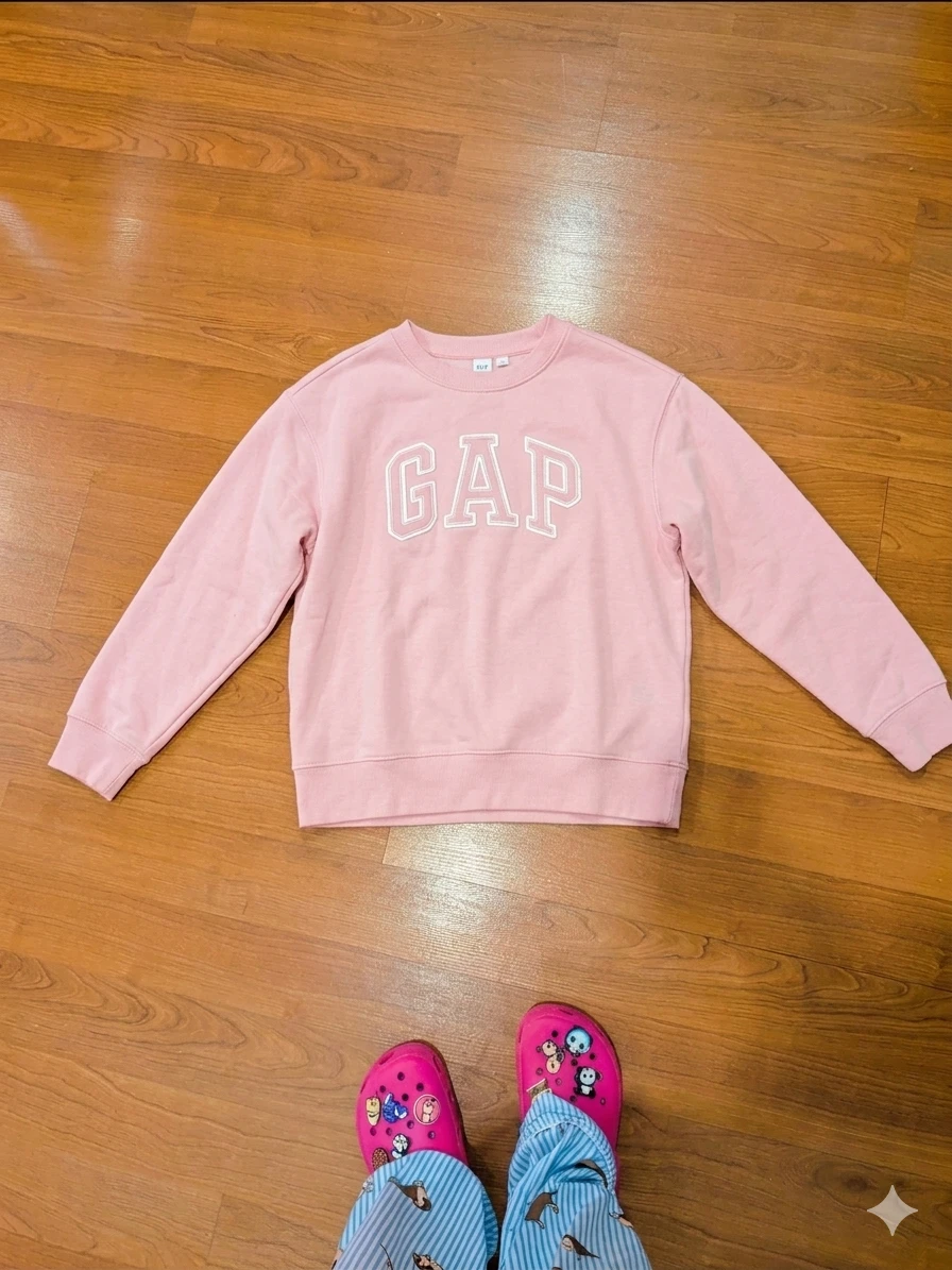 GAP Pink Crewneck Sweatshirt
