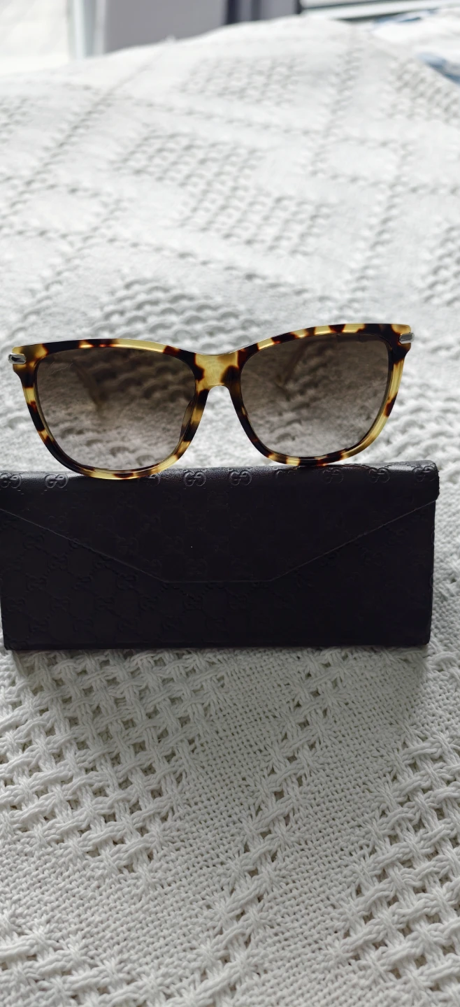 Gucci Sunglasses - Tortoiseshell Cat-Eye with Bamboo Detail - photo 5