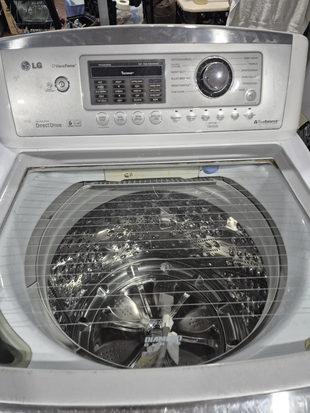 LG WT5070CW WaveForce Top Load Washing Machine - photo 5