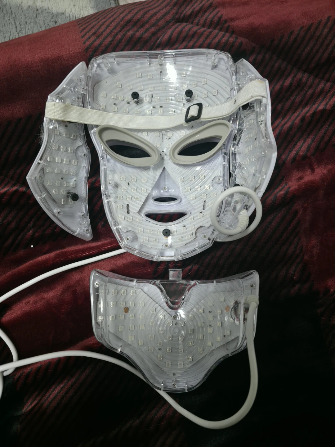 LED Facial Mask with Power Adapter - photo 2