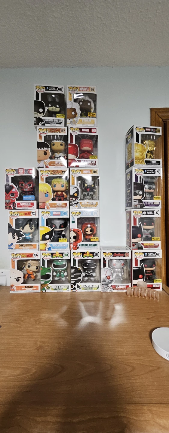 Funko Pop! - Assorted Marvel, DC, Street Fighter, DBZ, etc.