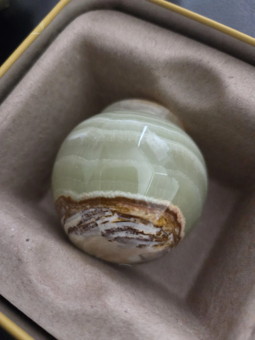 Small Onyx incense burner - photo 2