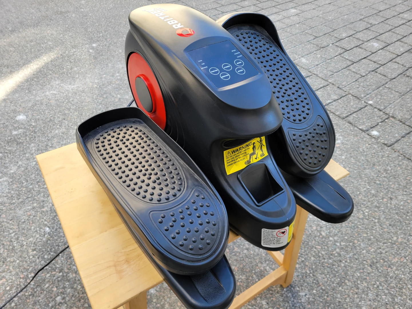 Orbitrek MX - Motorized Under-Desk Elliptical.