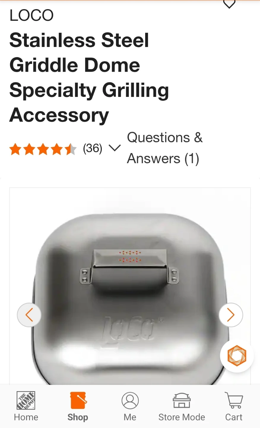 LOCO Stainless Steel Melting Dome - NEW! - photo 5