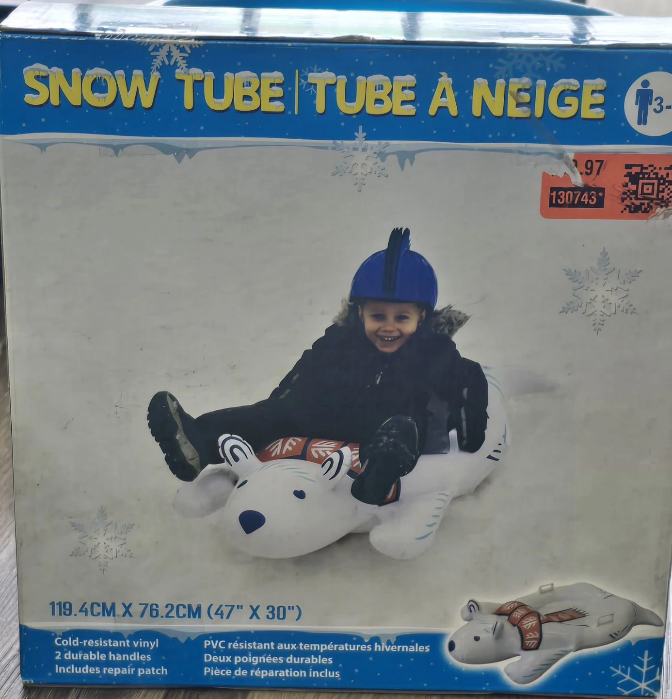 Snow Tube - Polar Bear Design - photo 2