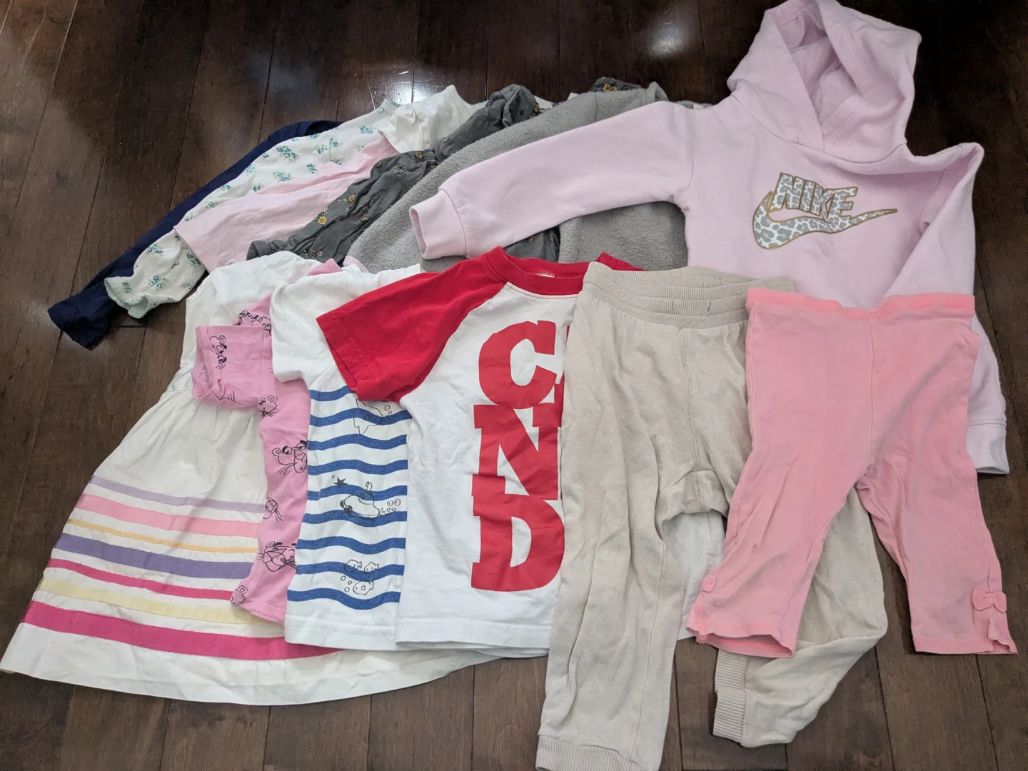 Baby clothes with noticeable stains or  signs of wear 18-24M