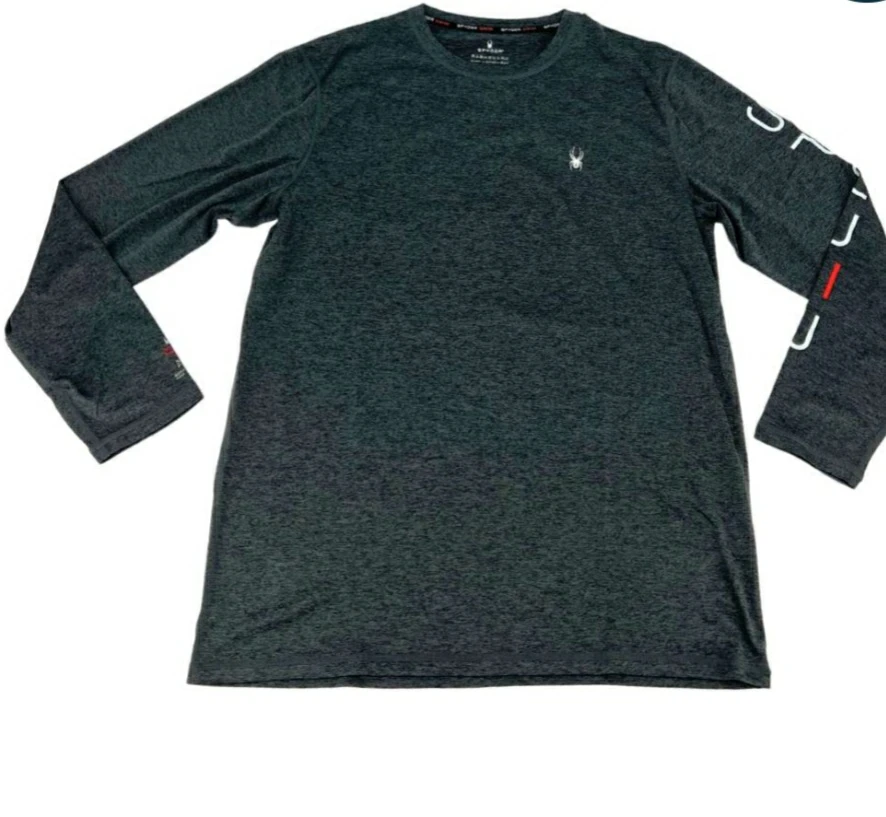 Brand new Spyder Mens Long sleeve Shirt Blue - photo 2
