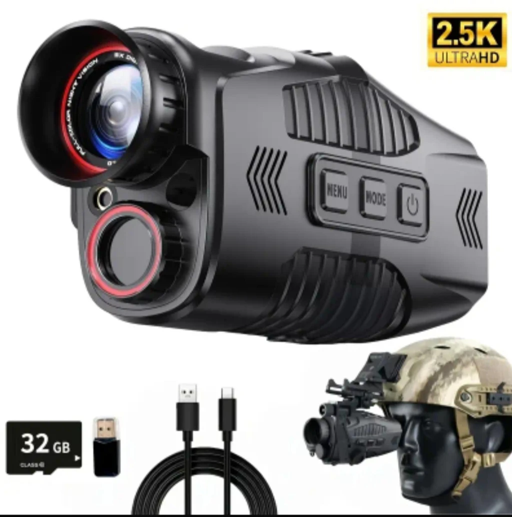 Brand new Helmet Mountable 2.5K QHD Night Vision Goggles.