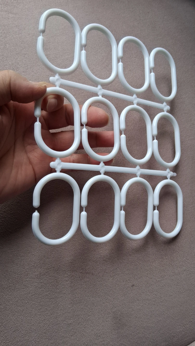 Shower Curtain Rings 12pcs - photo 2