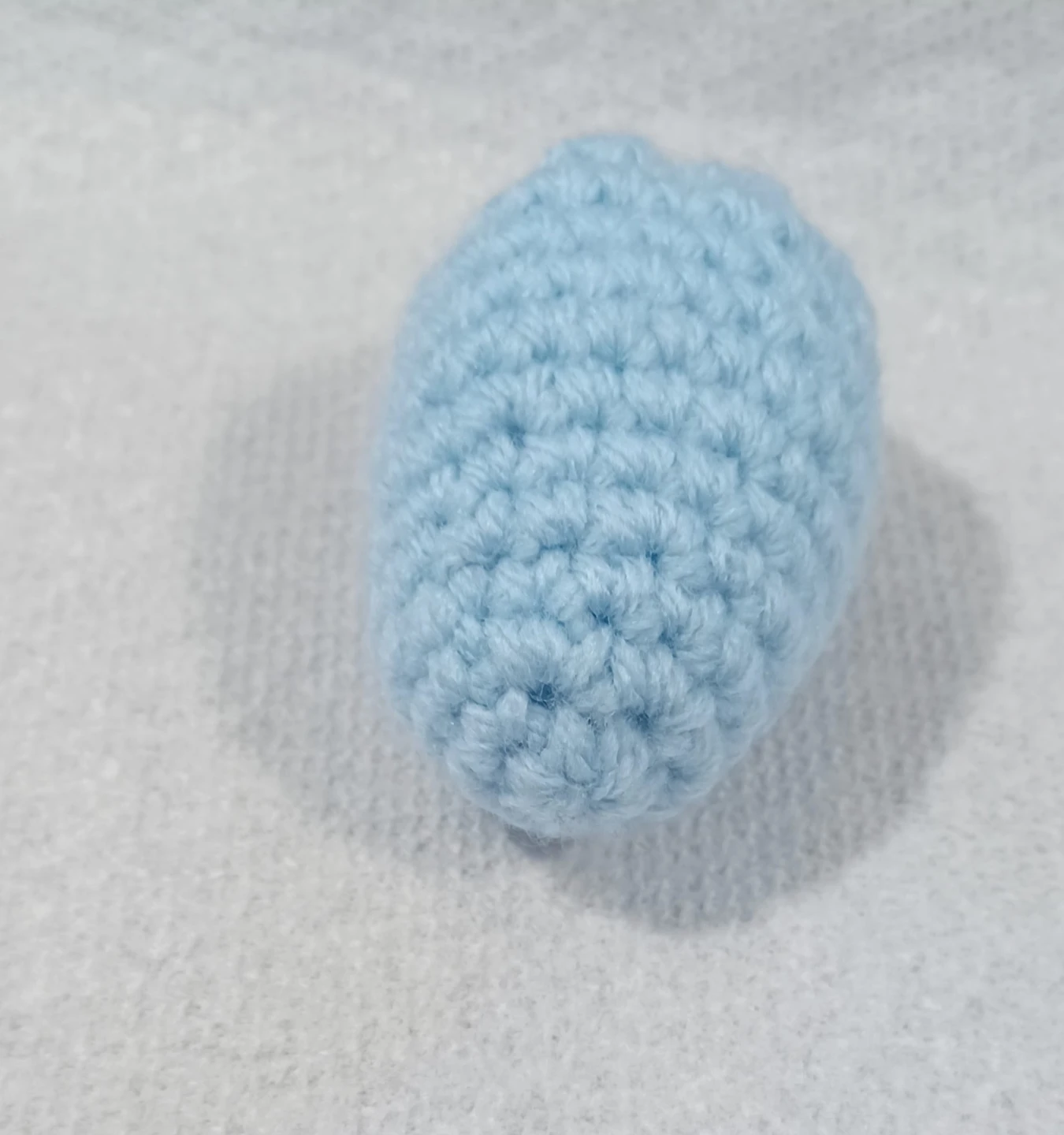 Crocheted Amigurumi Egg - Blue or Purple - photo 3