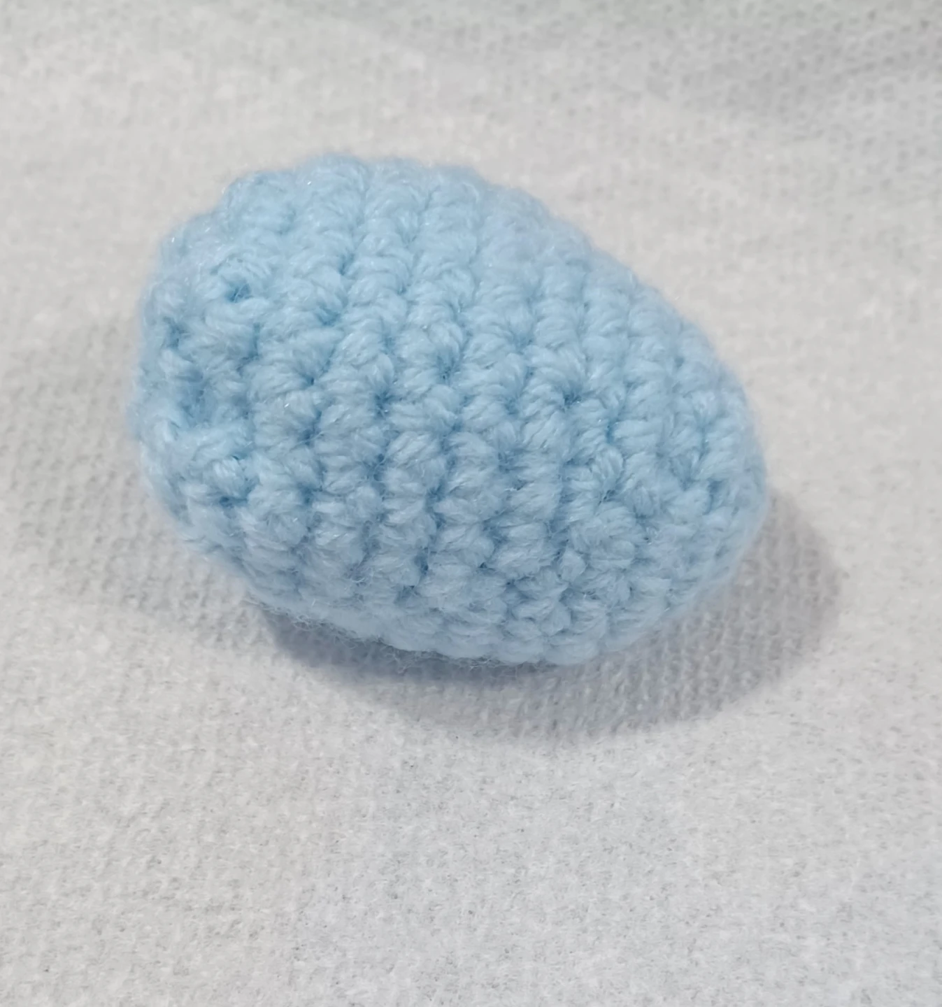 Crocheted Amigurumi Egg - Blue or Purple - photo 4