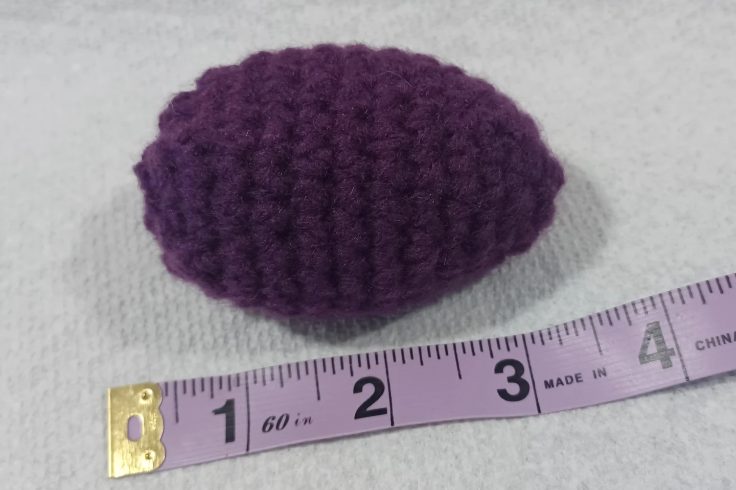 Crocheted Amigurumi Egg - Blue or Purple - photo 5