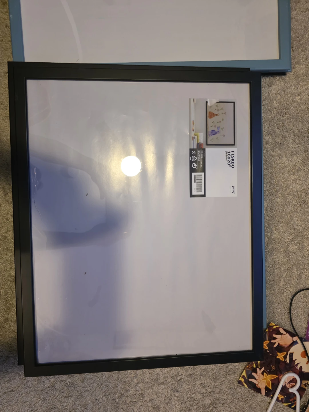 IKEA 16x20cm Black and Blue Picture Frame
