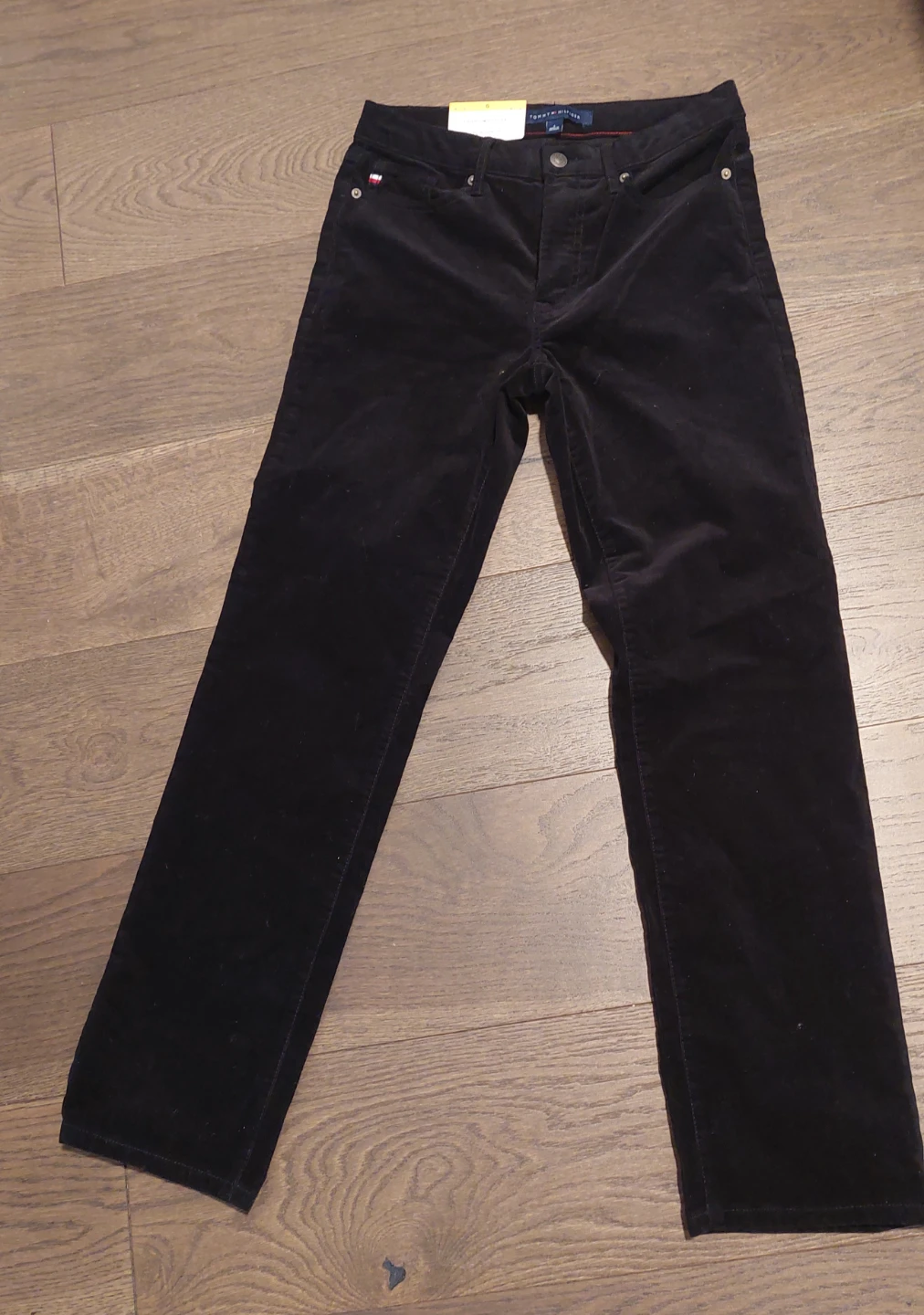Tommy Hilfiger Black Corduroy Pants Size 6