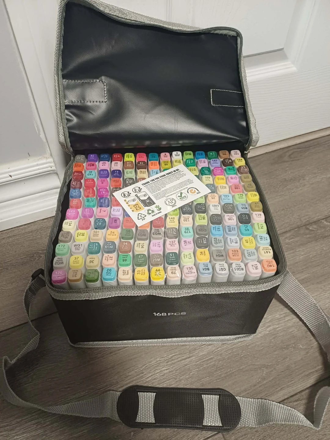 168 Piece Marker Set with Carrying Case - photo 2