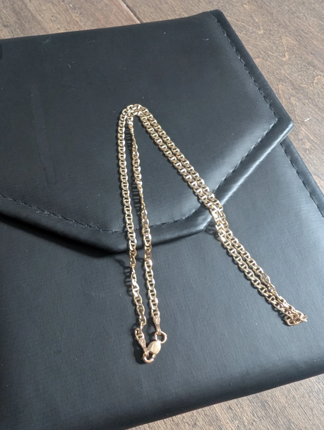 Brand New 10K Yellow Gold 16” Necklace For Sale - photo 5