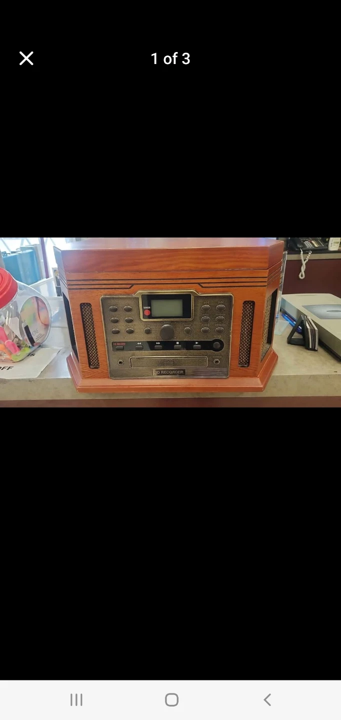 Crosley Record Player with CD Recorder