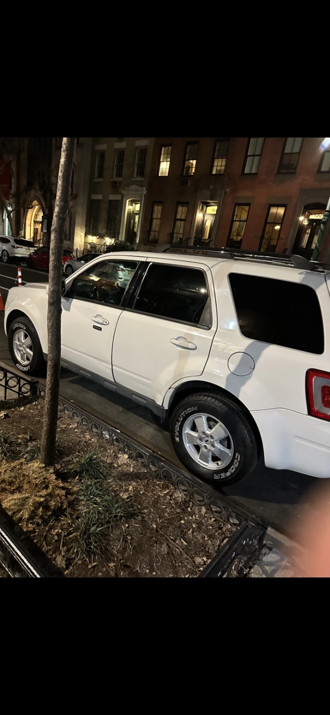 White Ford Escape SUV - photo 2
