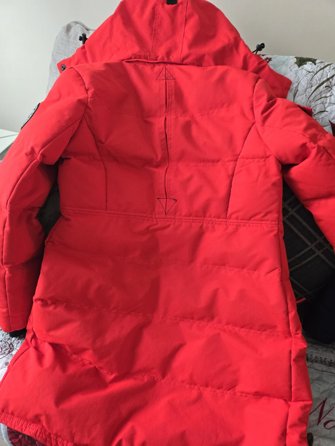 NOIZE Red Down Parka Jacket - photo 4