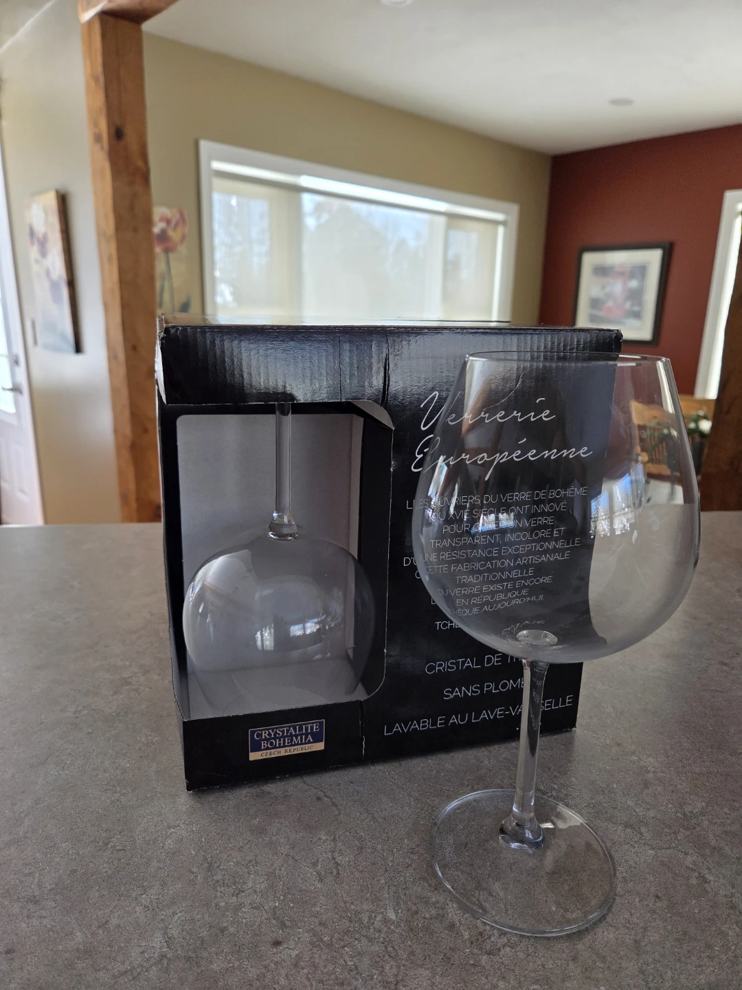 Crystalite Bohemia European Glass Wine Glasses (Set of 4) - photo 3