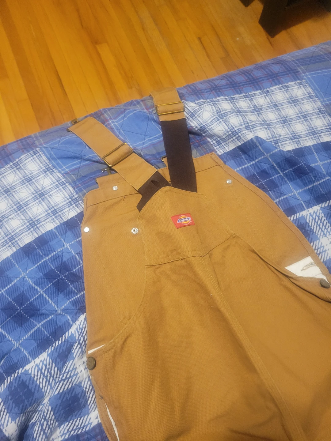 Dickies Brown Duck Bib Overalls - photo 4