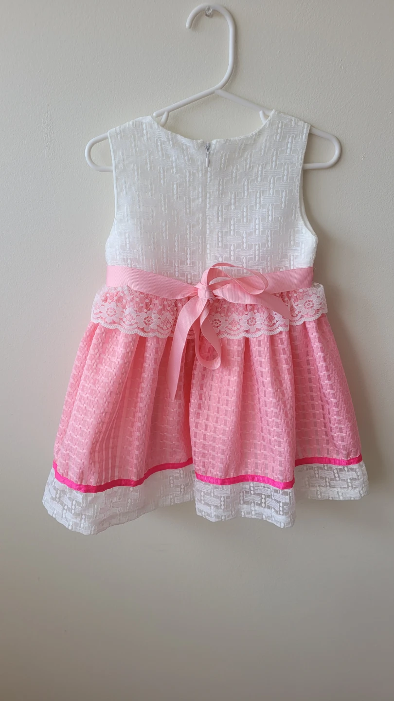 MAMMA Kids Dress Size 2 / 92cm Pink & White - photo 2