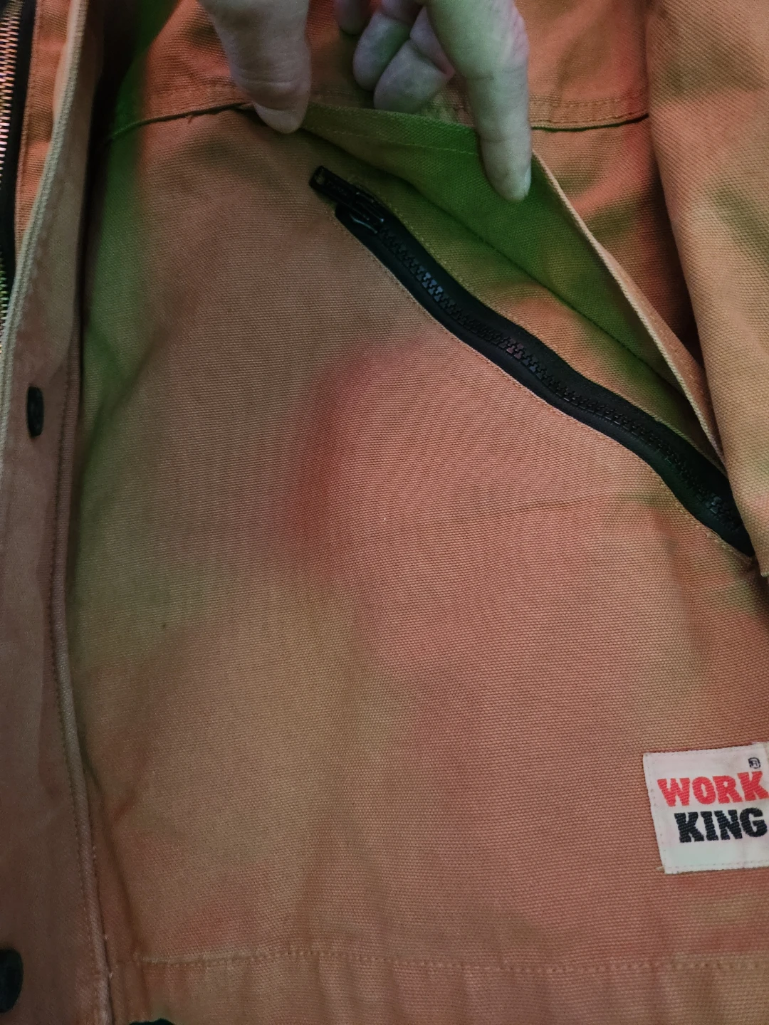 Work King Brown Canvas Work Jacket - photo 4