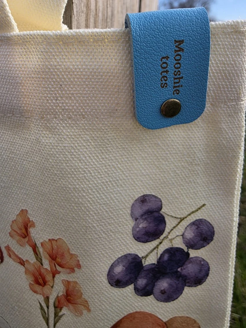 Mooshie Totes Canvas Tote Bag - Mushroom Print - photo 3