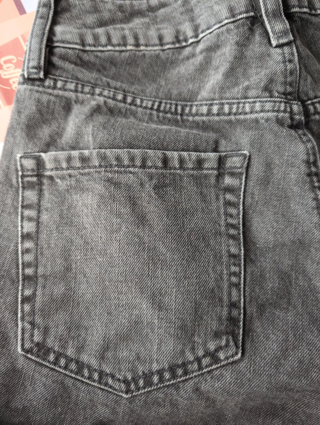 Garage Denim Shorts - Charcoal Grey - photo 4