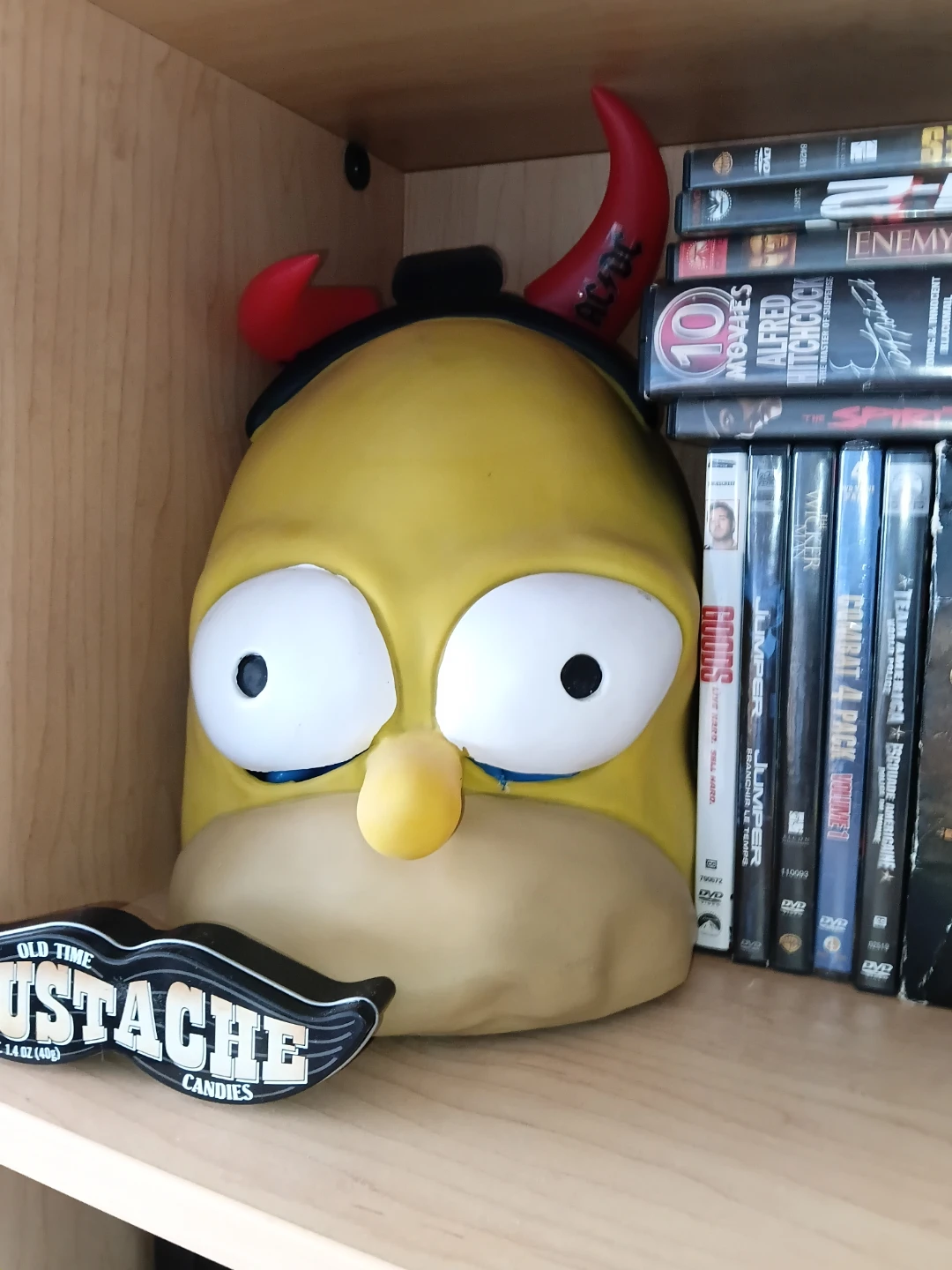 The Simpsons Homer Simpson Devil Head Figurine