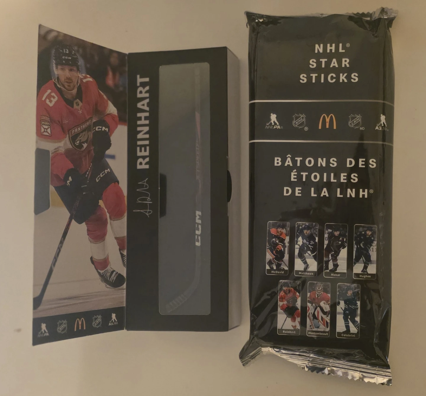 McDonald's NHL Star Sticks - Reinhart