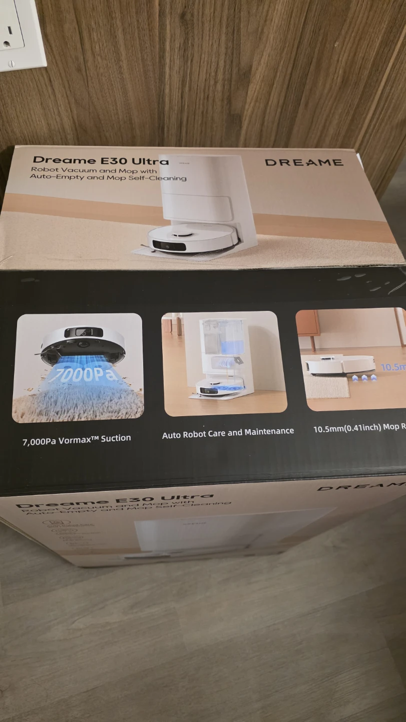 NEW Dreame E30 Ultra Robot Vacuum and Mop with Auto-Empty - photo 2