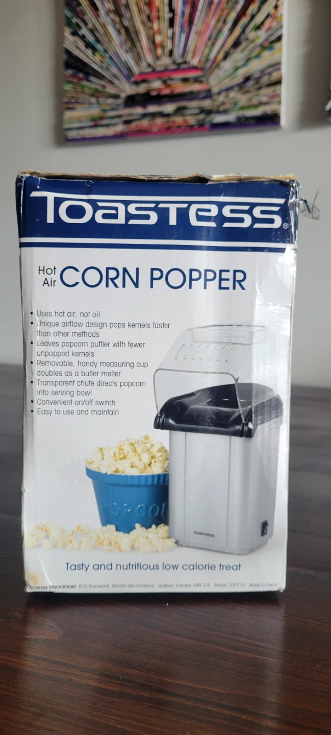 Toastess Hot Air Corn Popper - photo 5