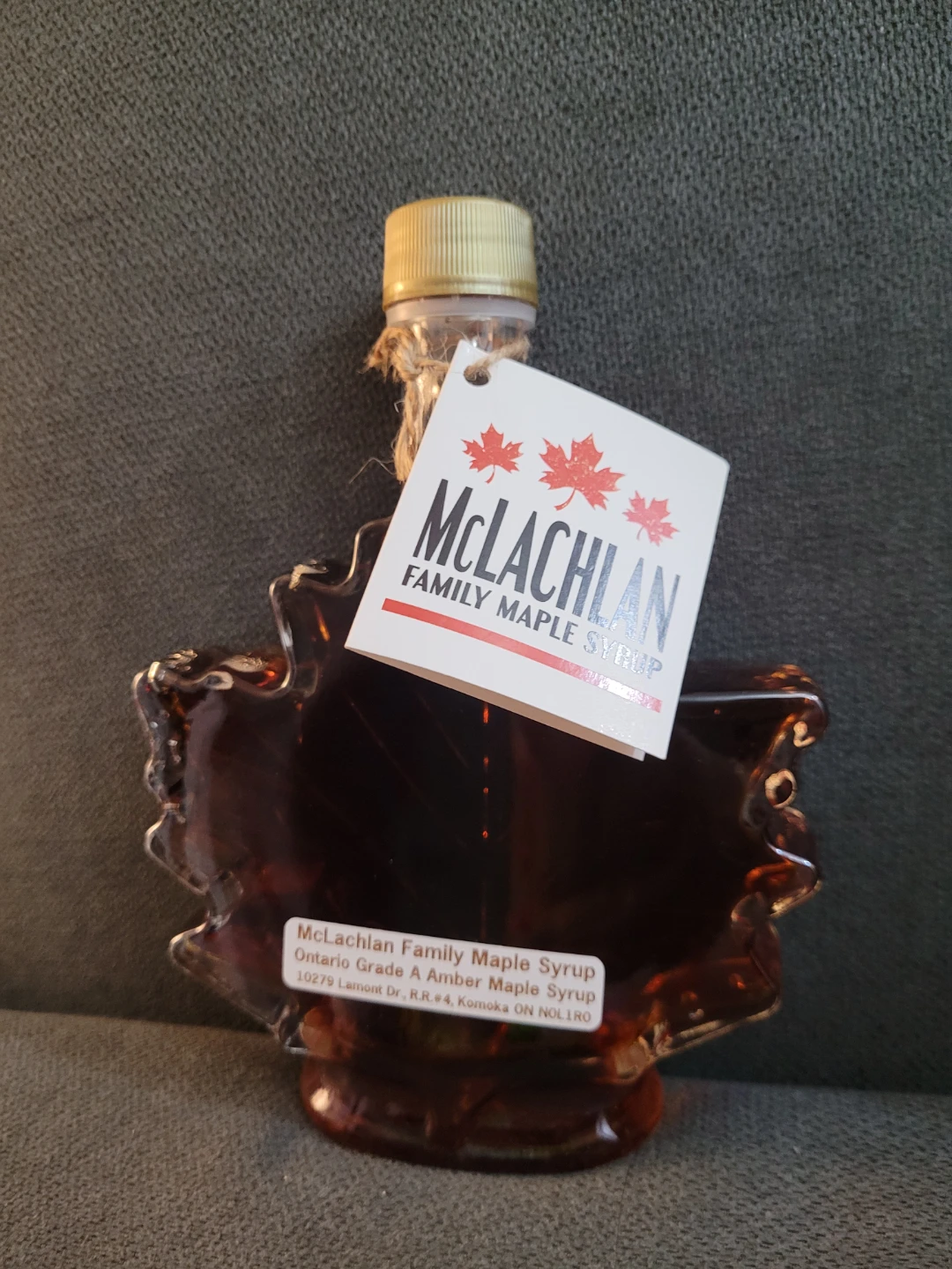McLachlan Family Maple Syrup - Ontario Grade A Amber