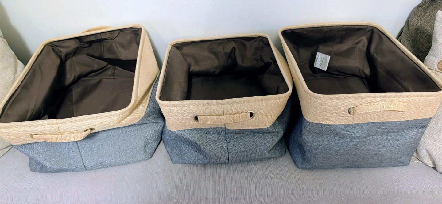 Foldable Storage Basket Set (3)