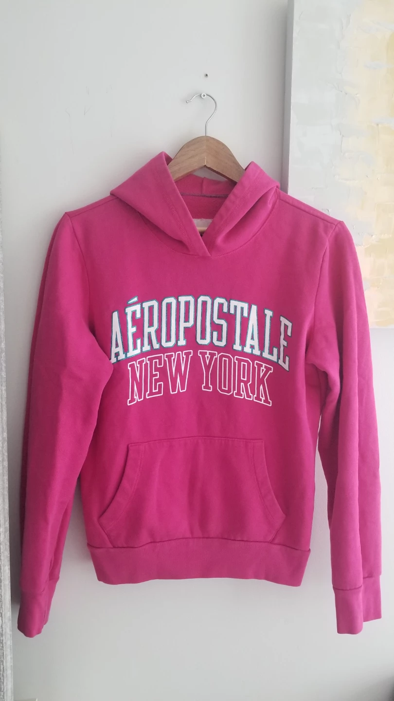 Aeropostale Women's Pink Hoodie Large&Sweatpants Small Set - photo 2