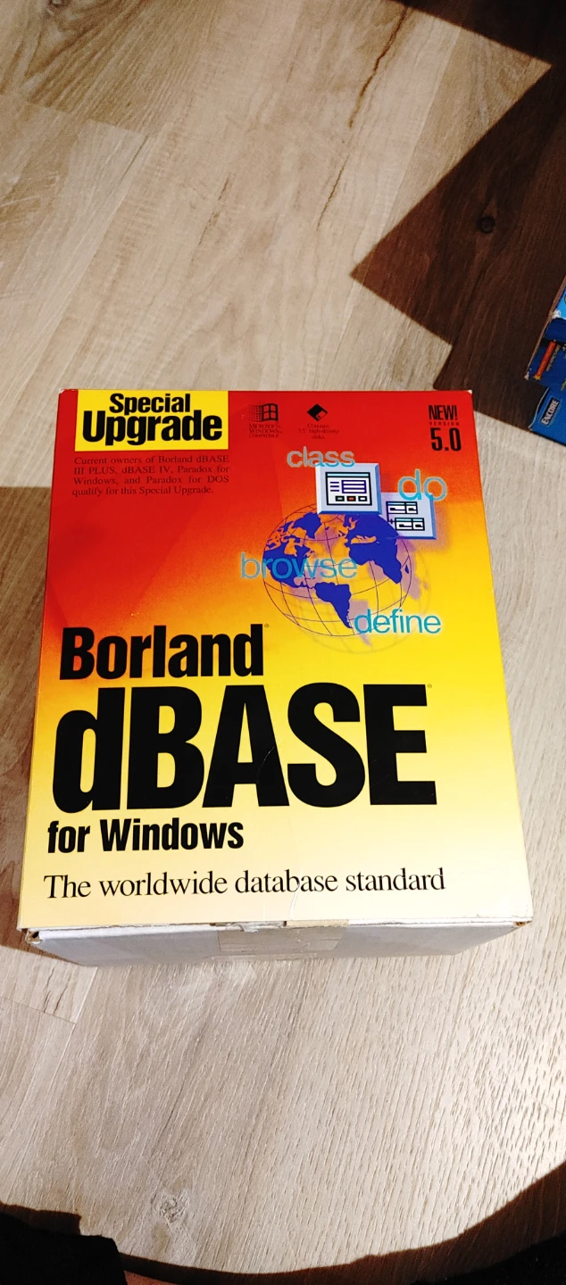 Borland dBASE for Windows 5.0 Software Package