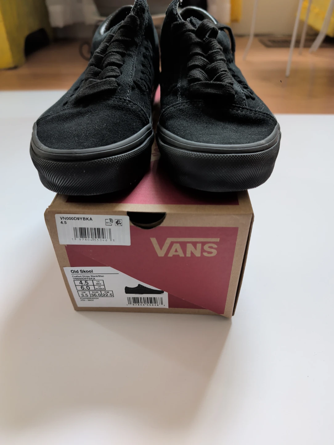 Vans Old Skool Black Suede Shoes