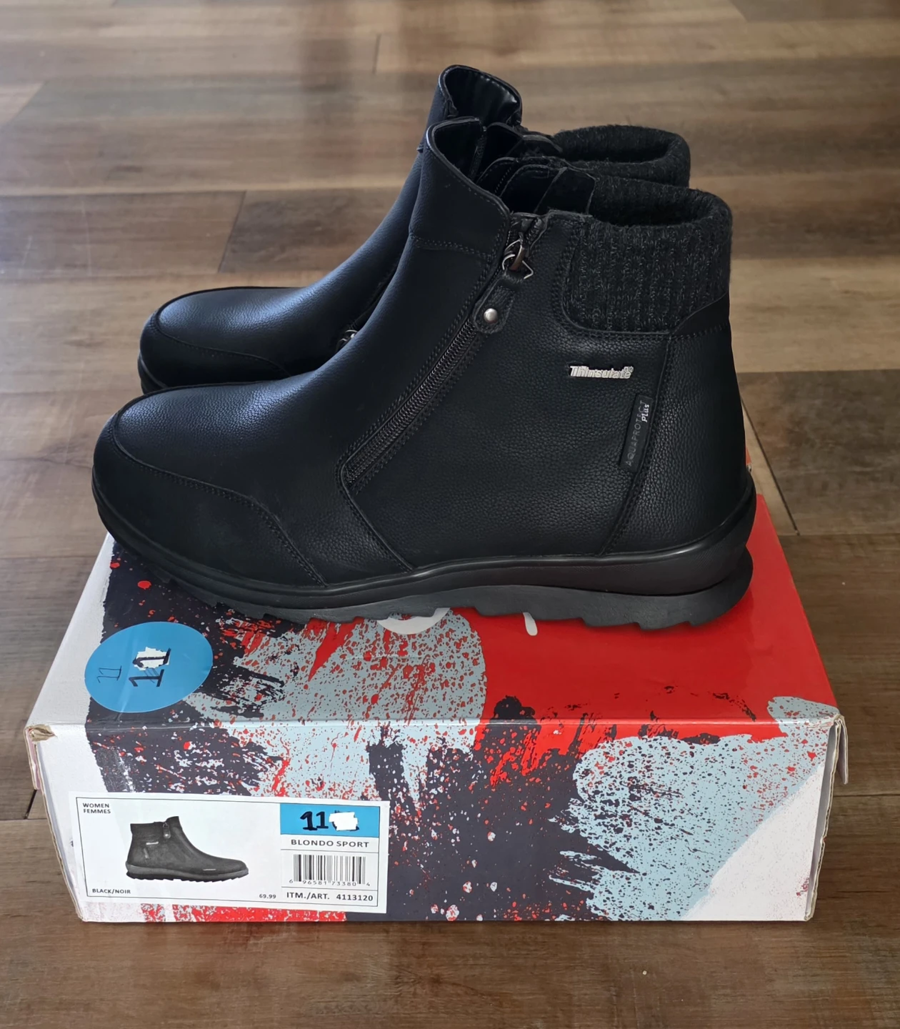 Blondo Sport Women's Black Ankle Boots Size 11