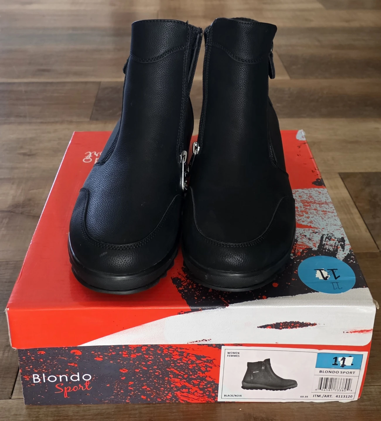 Blondo Sport Women's Black Ankle Boots Size 11 - photo 3