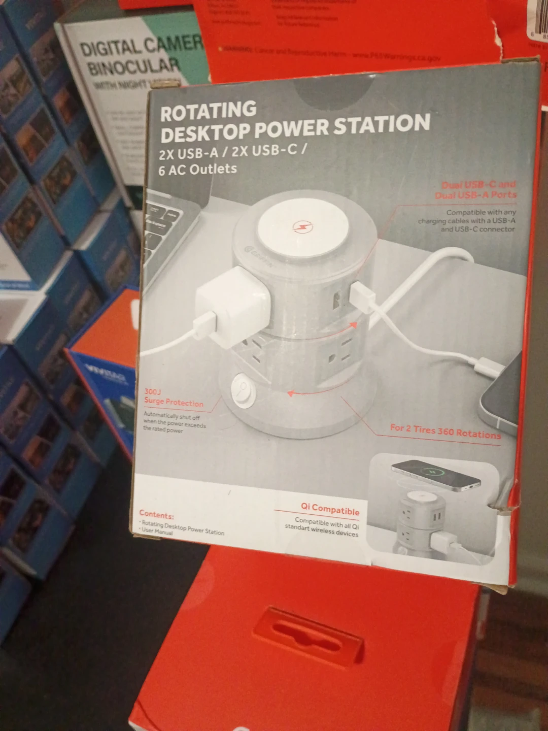 This Griffin Rotating Desktop Power Station - photo 2