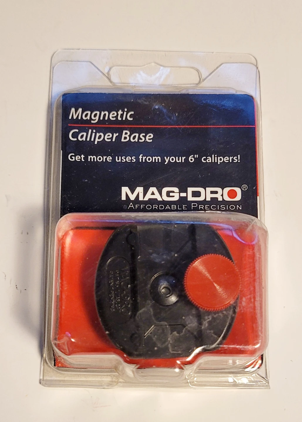 MAG-DRO Magnetic Caliper Base for 6-inch Calipers