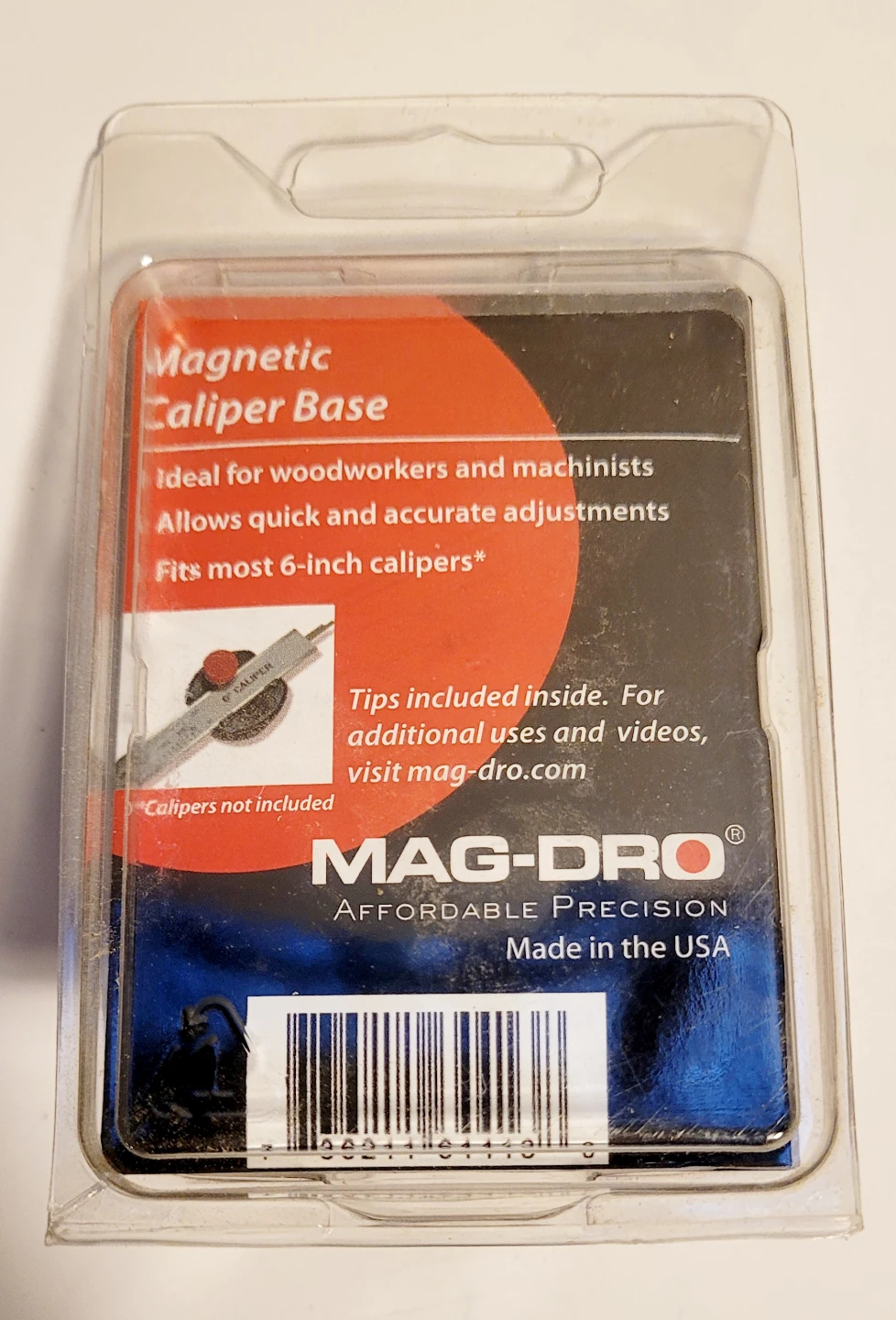 MAG-DRO Magnetic Caliper Base for 6-inch Calipers - photo 2