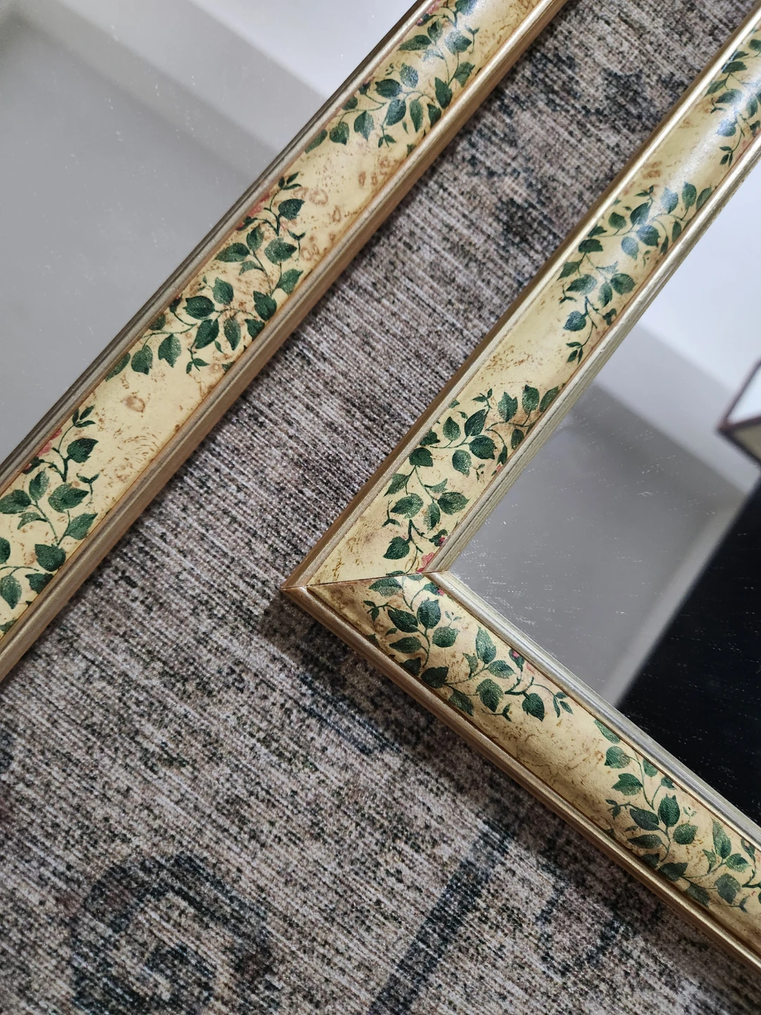 Decorative Wall Mirror Set - Floral Design - photo 4