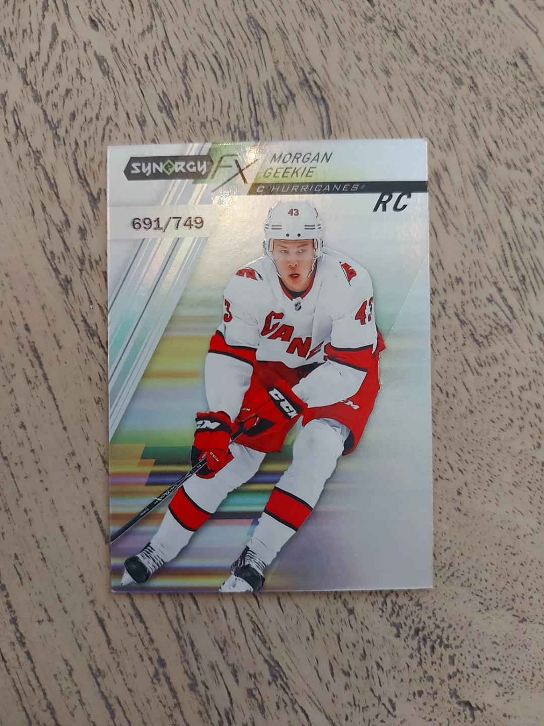 2020-21 Upper Deck Synergy  - Morgan Geekie RC 691/749