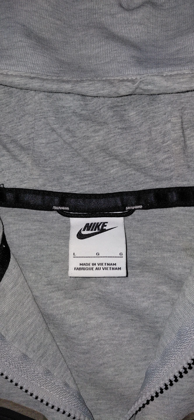 Nike Tech Fleece Grey Zip-Up Hoodie - photo 3