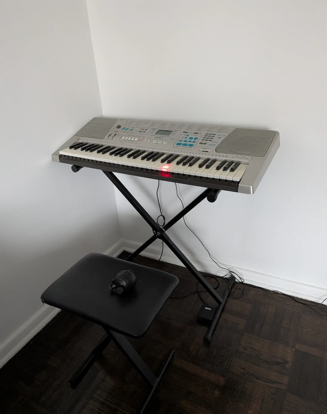 Casio Keyboard with Stand and Bench - photo 2