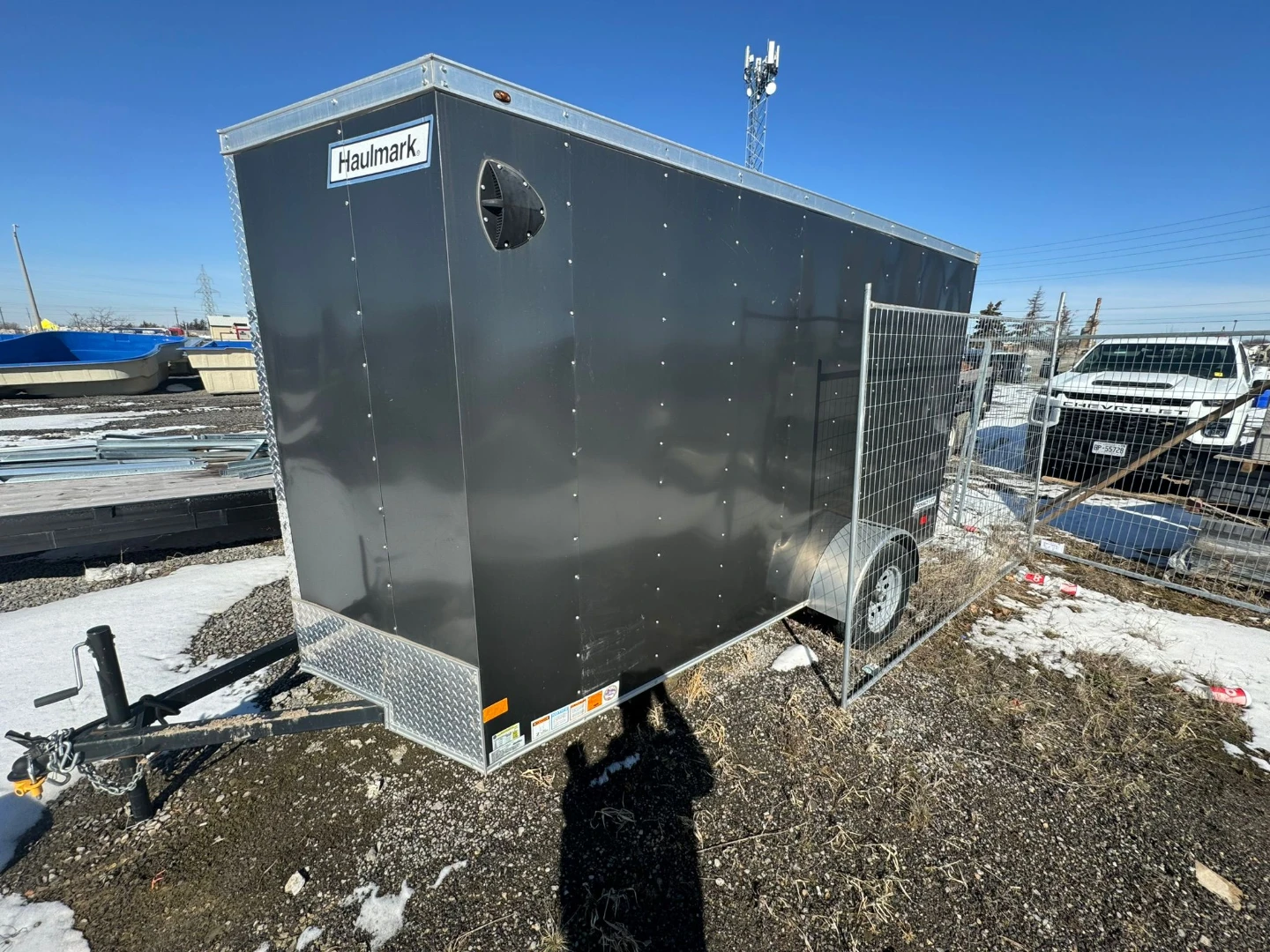 Haulmark Black Cargo Trailer