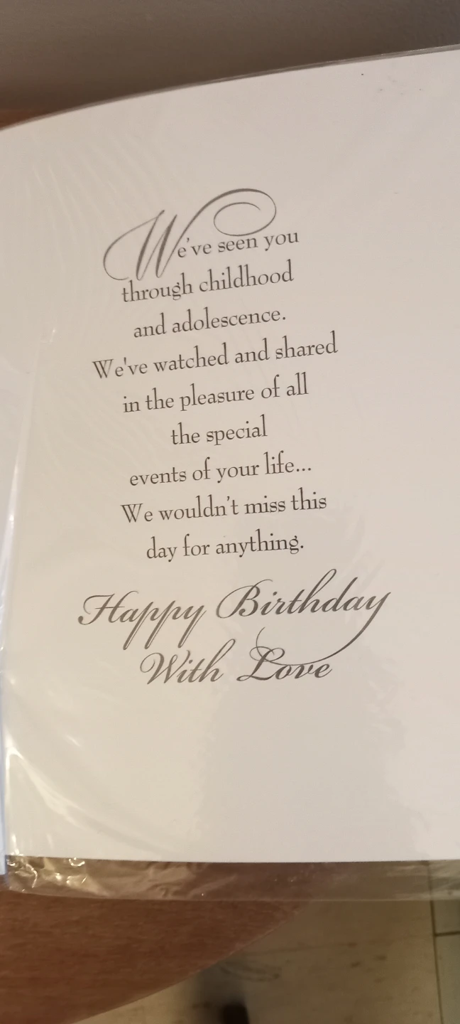 Happy Birthday Granddaughter Card - photo 2